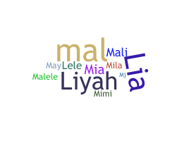 Kælenavn  - Maliyah