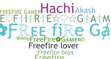 Kælenavn  - Freefiregamer