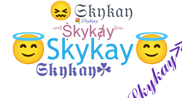 Kælenavn  - Skykay