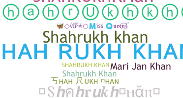 Kælenavn  - ShahrukhKhan