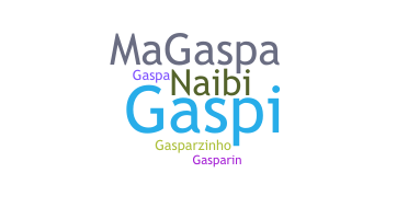 Kælenavn  - Gaspar