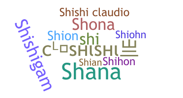 Kælenavn  - Shishi