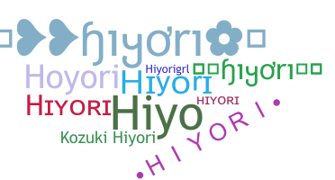 Kælenavn  - Hiyori
