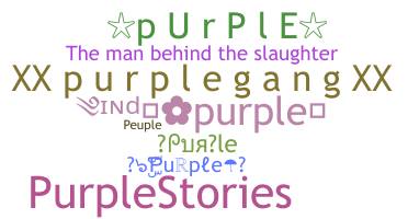 Kælenavn  - Purple