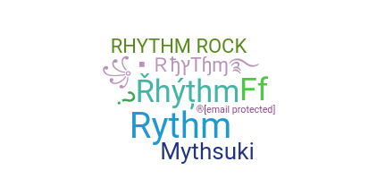 Kælenavn  - Rhythm