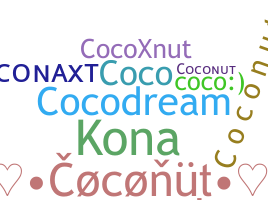 Kælenavn  - coconut
