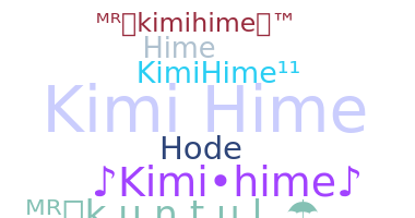 Kælenavn  - Kimihime