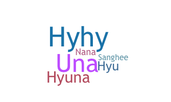 Kælenavn  - Hyuna
