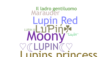 Kælenavn  - Lupin