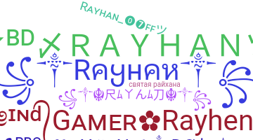 Kælenavn  - Rayhan