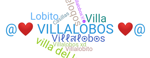 Kælenavn  - Villalobos