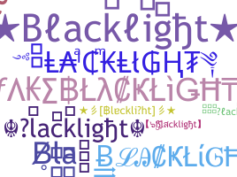 Kælenavn  - Blacklight