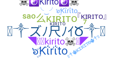 Kælenavn  - Kirito