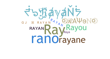 Kælenavn  - Rayan