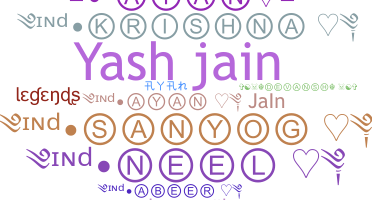 Kælenavn  - Jain