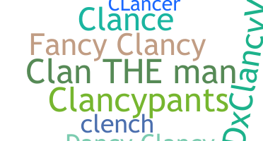 Kælenavn  - Clancy