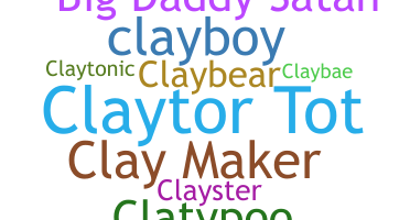Kælenavn  - Clayton