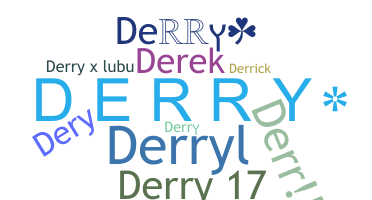 Kælenavn  - Derry