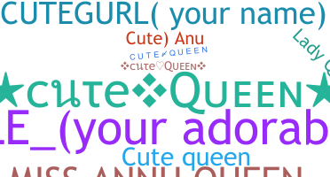 Kælenavn - Cutequeen