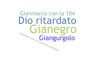 Kælenavn  - Gianmarco