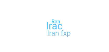 Kælenavn  - Iran