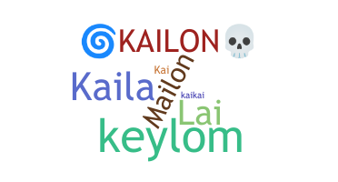 Kælenavn  - Kailon