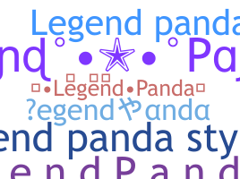Kælenavn  - LegendPanda