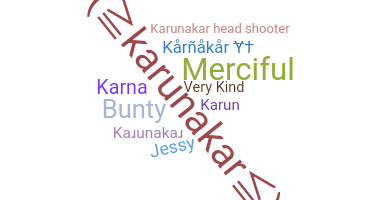 Kælenavn  - Karunakar