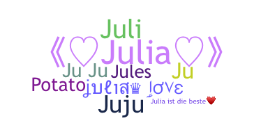Kælenavn  - Julia