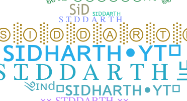 Kælenavn  - Siddarth