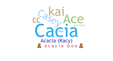 Kælenavn  - Acacia