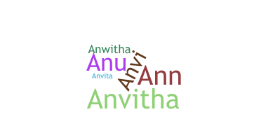 Kælenavn  - Anvitha