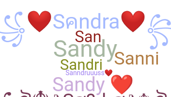 Kælenavn  - Sandra