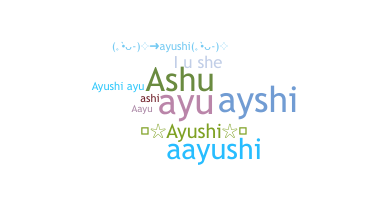Kælenavn  - ayushi