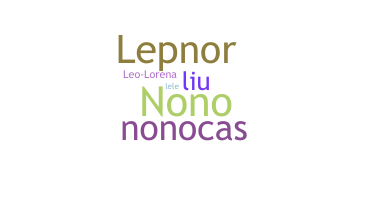 Kælenavn  - Leonor
