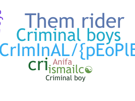 Kælenavn  - Criminalboys