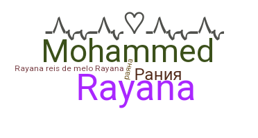 Kælenavn  - Rayana