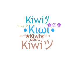 Kælenavn  - Kiwi