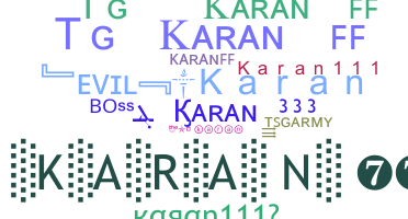 Kælenavn  - Karan111