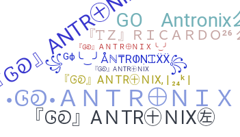 Kælenavn  - Antronixx
