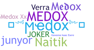 Kælenavn  - Medox