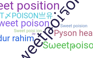 Kælenavn  - sweetpoison