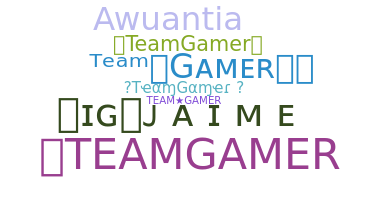 Kælenavn  - TeamGamer