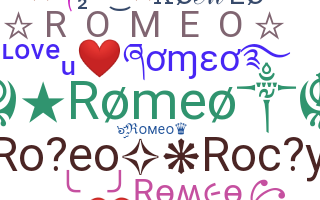 Kælenavn  - Romeo
