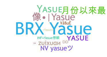 Kælenavn  - Yasue