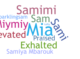Kælenavn  - Samiyah