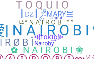 Kælenavn  - Nairobi