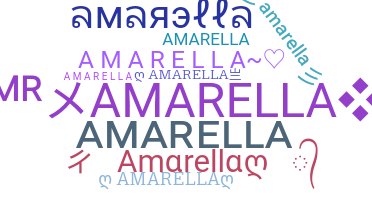 Kælenavn  - amarella
