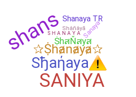 Kælenavn  - Shanaya