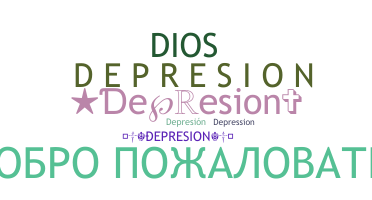 Kælenavn  - Depresion